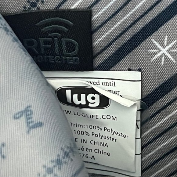 LUG Rodeo RFID-Protected Gray Quilted Wristlet - Picture 8 of 16